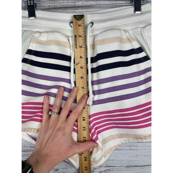 Champion Reverse Weave White Terrycloth Shorts Small Loungewear Retro Y2K Comfy - Picture 5 of 8